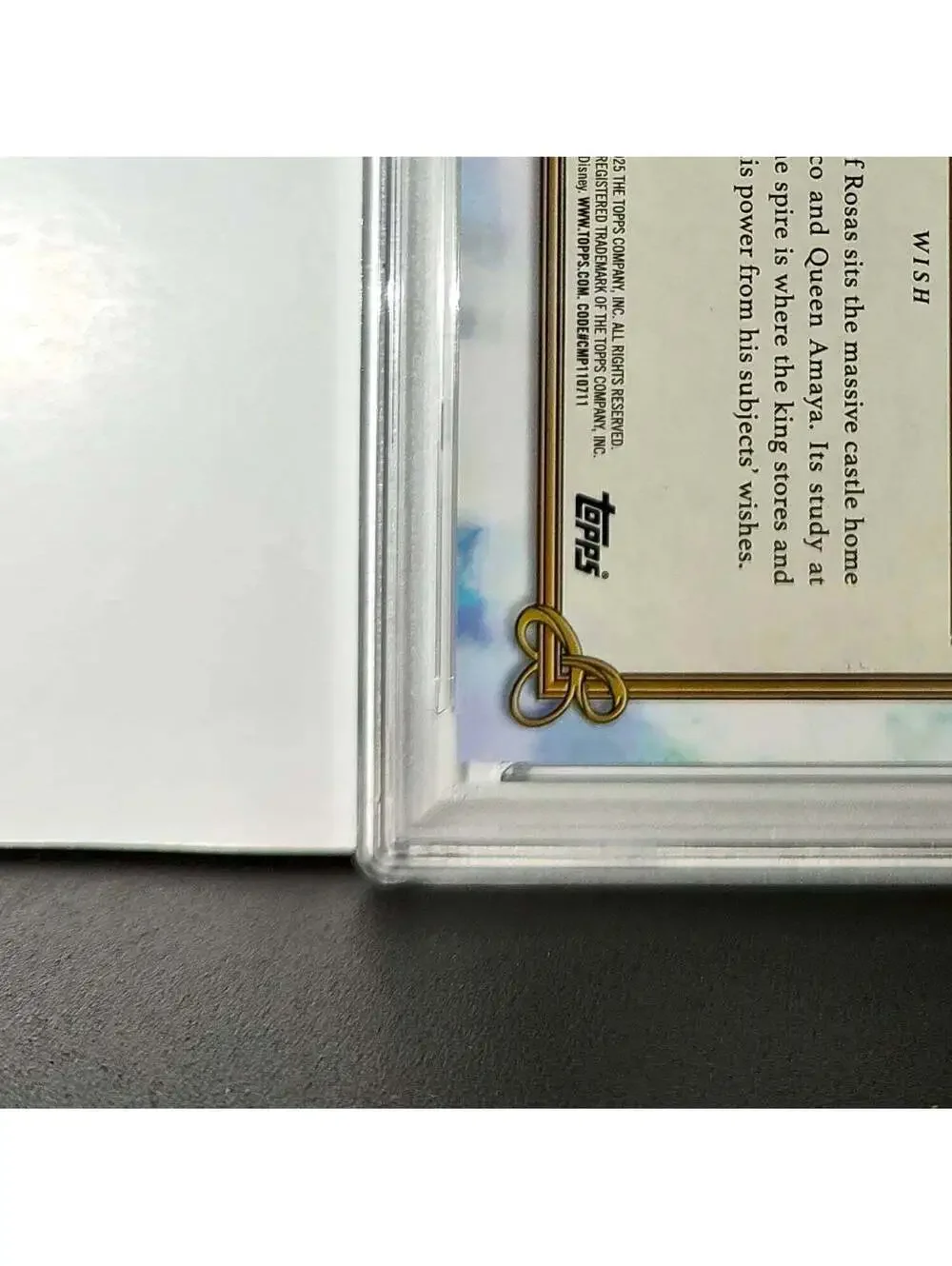 Rosas Castle 2025 Topps Disney #C-20 Card Wish PSA 9